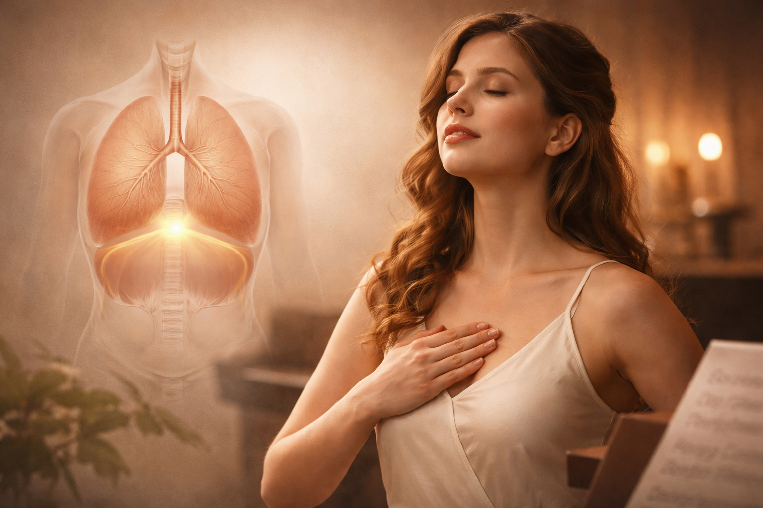 Breathing techniques for singers - vocal coach Flor Bario